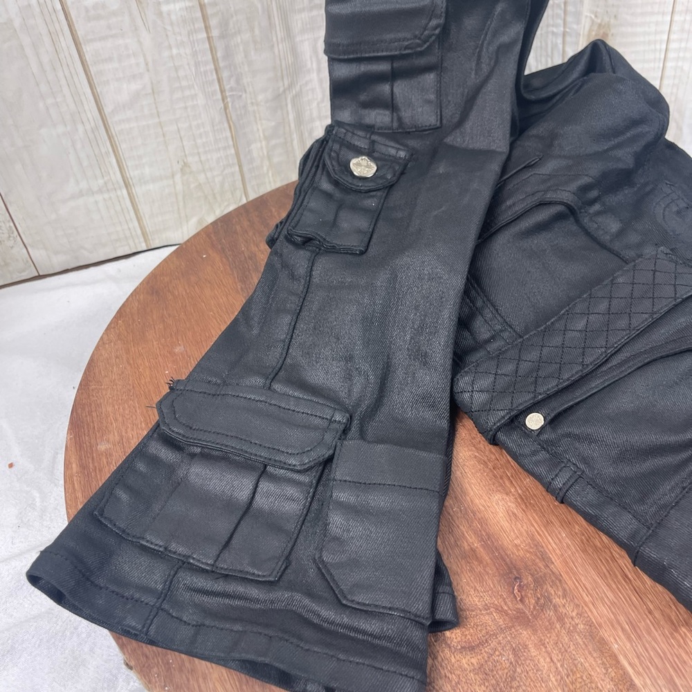 Guapi Black Pants With Multiple Pockets Size 28 - image 8